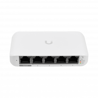 USW-FLEX-MINI-3 UBIQUITI Conmutador-L2 de 3 puertos 5-1000 interior que demanda suministro PoE-af y requiere gestión UniFi