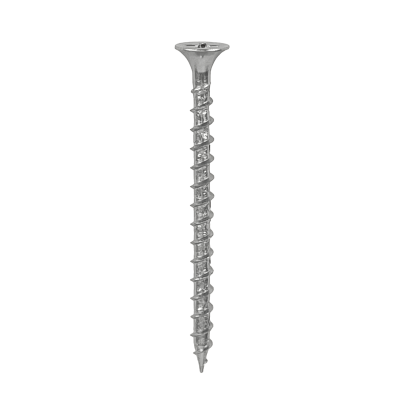 YUP6-16 100 unidades 6 x 2 Longitud-51mm Plateado Tornillo para Placa de Yeso Punta Cruz 2,0p
