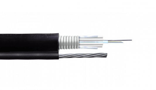 CFS86 SM 6-Fibra-G652D 1-Minitubo 1-mt Figura8 Negro Exterior Portante-7x1mm