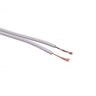 2X18W Blanco 2x18AWG 100mt CCA 2x0,75mm2 90mt Cable Paralelo Multifilar 42x0