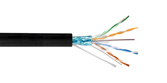 CBXC-FN3 LINKCHIP AWG25/0,45mm CCA ExteriorPE Negro Cable F/UTP 305mt Aleacion