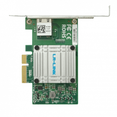 PCIE-10G LRLINK 1-10G-RJ45 PCIe-x4 Adaptador de Red para Servidor 10gbps LREC6880BT AQC107