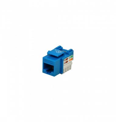 KP5AL LINKMADE Azul Cat5E U/UTP Punchable Keystone Conector Hembra RJ45