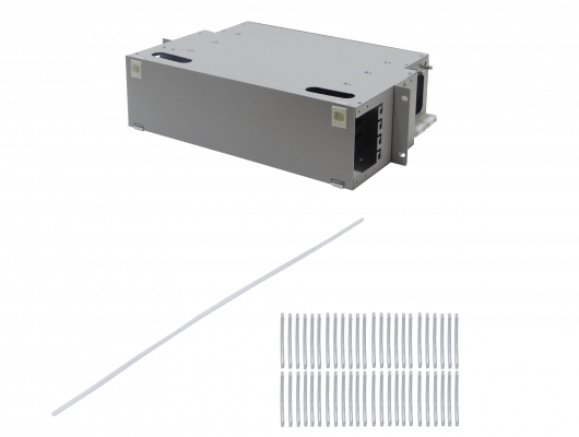ODF-3 Cabecera 3U-Rack Metalica tipo ODF para 4 bandeja