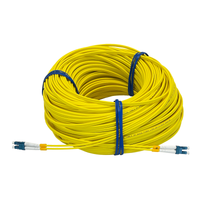 JFSLL100 Cable Puente 100mt LC-LC Monomodo Fibra Óptica Dúplex SM 3.0mm 9/125um