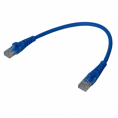 CPA-03-4 LINKMADE 4UN 30CM CAT5E AZUL LSZH LATIGUILLO DE RED MOLDEADO MULTIHILO