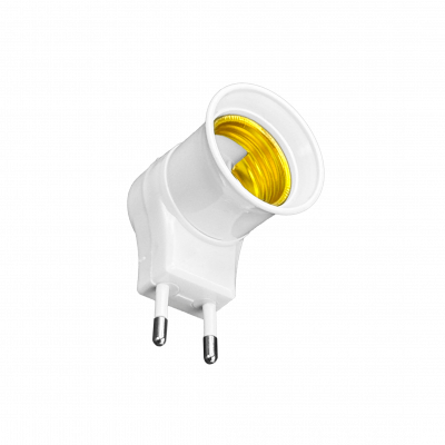 E27-IM Soquete E27 enchufe nacional macho con interruptor req-Ampolleta