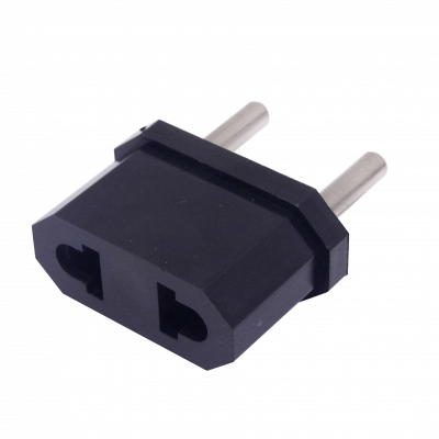 ADAPTAMECHI Adaptador de Enchufe Americano a Chileno Sin Certificación Sin Conexión a Tierra