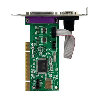 PCI2S1P Tarjeta PCI CH353L con 2 Puertos Serie/DB9-Macho/RS232 y 1 Puerto Paralelo/DB25-Hembra