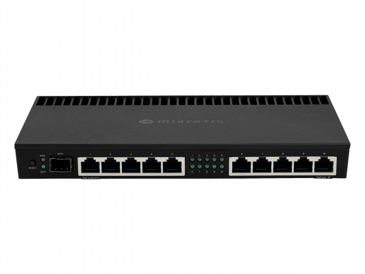 RB4011IGS+RM MIKROTIK 10-1000 1-SFP+10G Consola-RJ45 L5 1,4GHz-x4 1U-Bastidor 12-57VDC