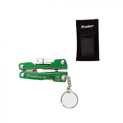 MULTI-H Multiuso de Bolsillo Alicate Serrucho Cortapluma Atornillador MS-325