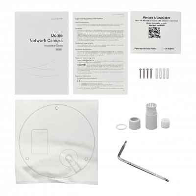 HDBW2441 DAHUA Cámara Hemisférica 4 Megapíxeles Lente Varifocal 2,7-13,5mm IP67 IK10 Alimentación PoE Alcance Infrarrojo 40 Metros WizSense