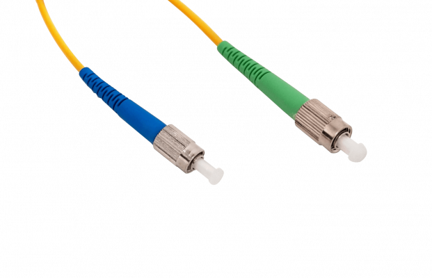 JFSFH12X 12mt FC/APC-FC/UPC Monomodo SM Simplex Cable de Fibra Óptica 9/125um 3mm