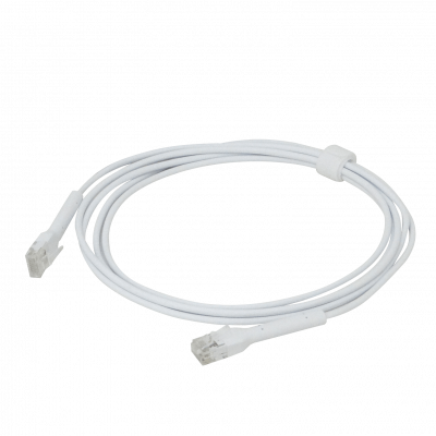 WUP-2 Cable de parcheo UBIQUITI blanco de 2 metros Cat6 RJ45 200cm U-Cable-Patch-2M-RJ45