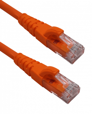 CP6B-50L Cable de parcheo multifilar inyectado LINKMADE de 5 metros, Categoría 6, color naranja y cubierta LSZH