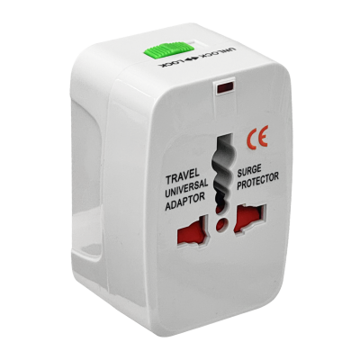 ADAPTAUNI Adaptador de Viaje Universal 125/250V 6/13A