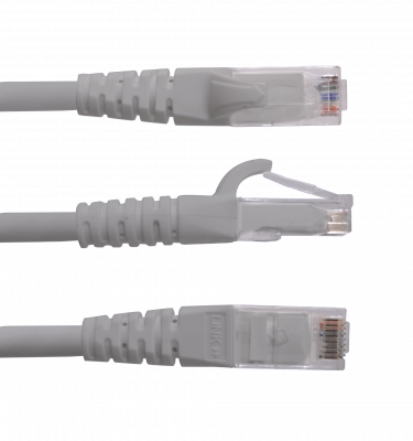 CP6CG-30L LINKMADE Cruzado 3metros Cat6 Gris U/UTP Latiguillo CrossOver 568A/568B