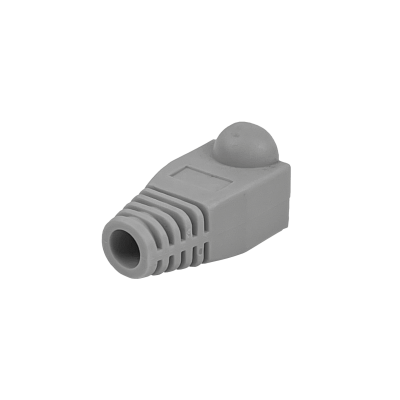 RJC-BG Tapa Protectora para Conector RJ45 Color Gris Paquete de 100 Piezas