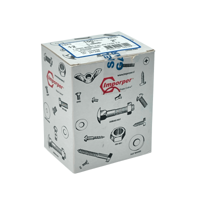 YUW6-12 Tornillo Autotaladrante Winger 100ud 12-24x2-pulgadas Longitud45mm 652225001