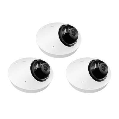 UVC-G5-DOME-3 UBIQUITI 3un Domo V55º 1-100 2K IK08 IPX4 CámaraIP IR Mic/Altavoz req-PoE