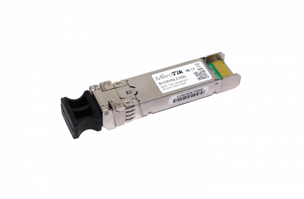 S+C51DLC10D MIKROTIK 1510nm 10G Monomodo 10km 2-LC Transceptor SFP+ DDM p/CWDM-MUX8A Unitario
