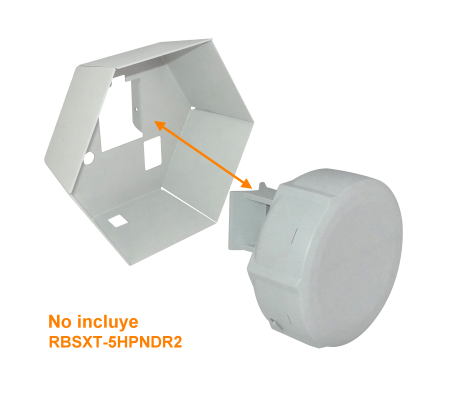 SXT-CPE CYBERTEAM Blindaje RF para Dispositivo Mikrotik SXT CPE