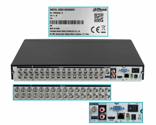 DVR-32-LIQ DAHUA SEGUNDA MANO 32-BNC-H/IP 2xSATA8TB LAN-100 HDMI VGA USB RS485 DVR XVR42