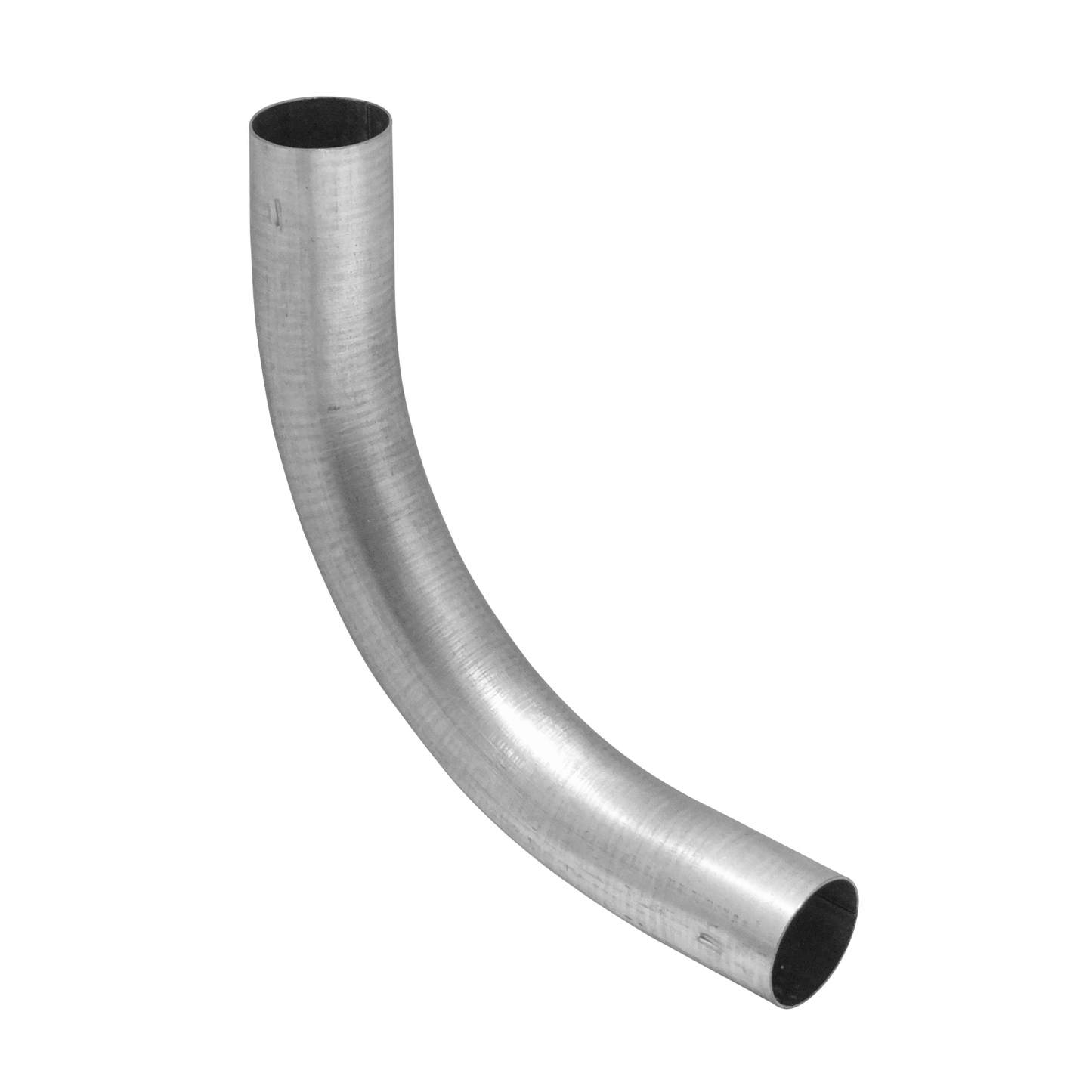EMT50-C Codo curvo de 50 mm de diámetro en acero galvanizado para tubo conduit metálico rígido, radio aproximado de 30x30 cm
