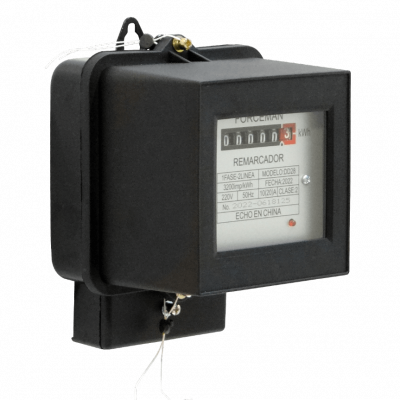 DD28 Remarcador kWh 1-Fase 50Hz 20A Medidor de Consumo Electrico