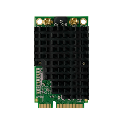 R11E-5HND MIKROTIK 2-MMCX 27DBM 5GHZ A/N 500MW ATHEROS AR9580 MINIPCIE