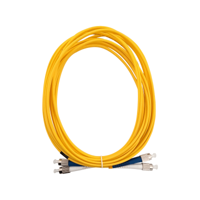 JFSFF5 5 metros FC/UPC-FC/UPC Monomodo SM Dúplex Latiguillo de Fibra Óptica 9/125um 3mm
