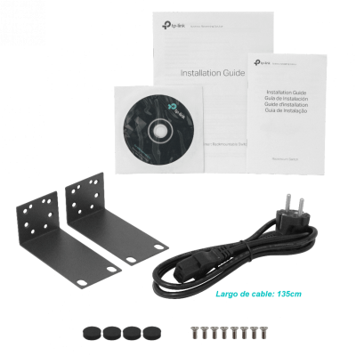 TL-SG1024DE TP-LINK 24-1000 Conmutador Easy-Smart Rack Semi-Gestionable