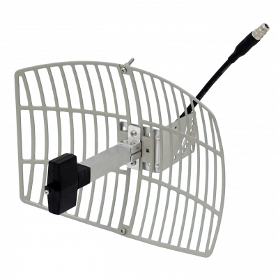 ANT-2415 Antena de Rejilla 15dBi 2,4GHz-2,48GHz 16ºx21º Conector N Hembra 30cm Desmontable 30x40cm