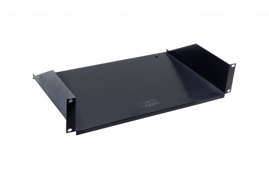 RB2-3LL LINKMADE Lisa 2U 30cm de Profundidad Bandeja Negra para Rack requiere-Tornillería