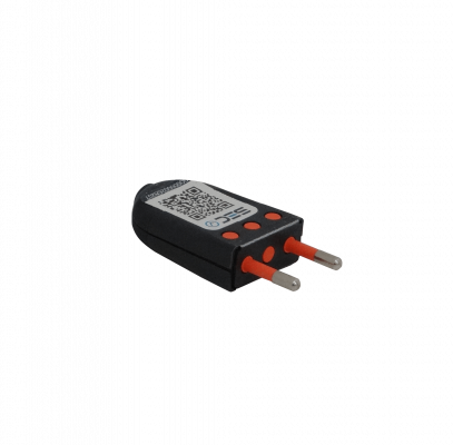 EMV2P KALOP 2 Polos Negro 10 A Clavija Volante Macho Sin Conexión a Tierra KL44401