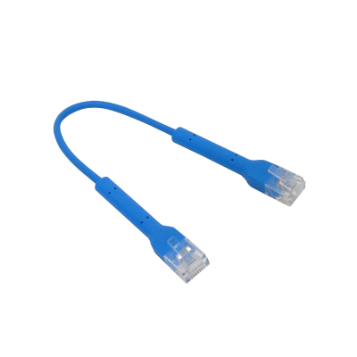 AUP-01 UBIQUITI Azul 10cm Cable Red Cat6 RJ45 0,1mt U-Cable-Patch-RJ45-BL