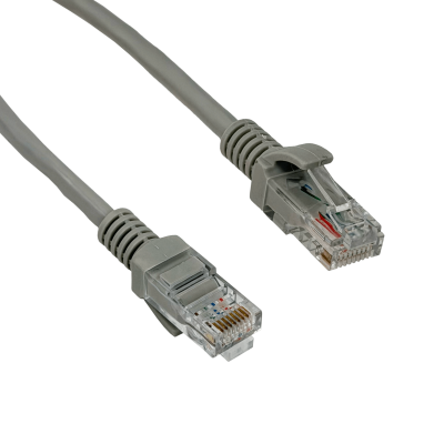 CPG-1 1mt Cat5E Gris Cable Patch Moldeado Multifilar 100cm