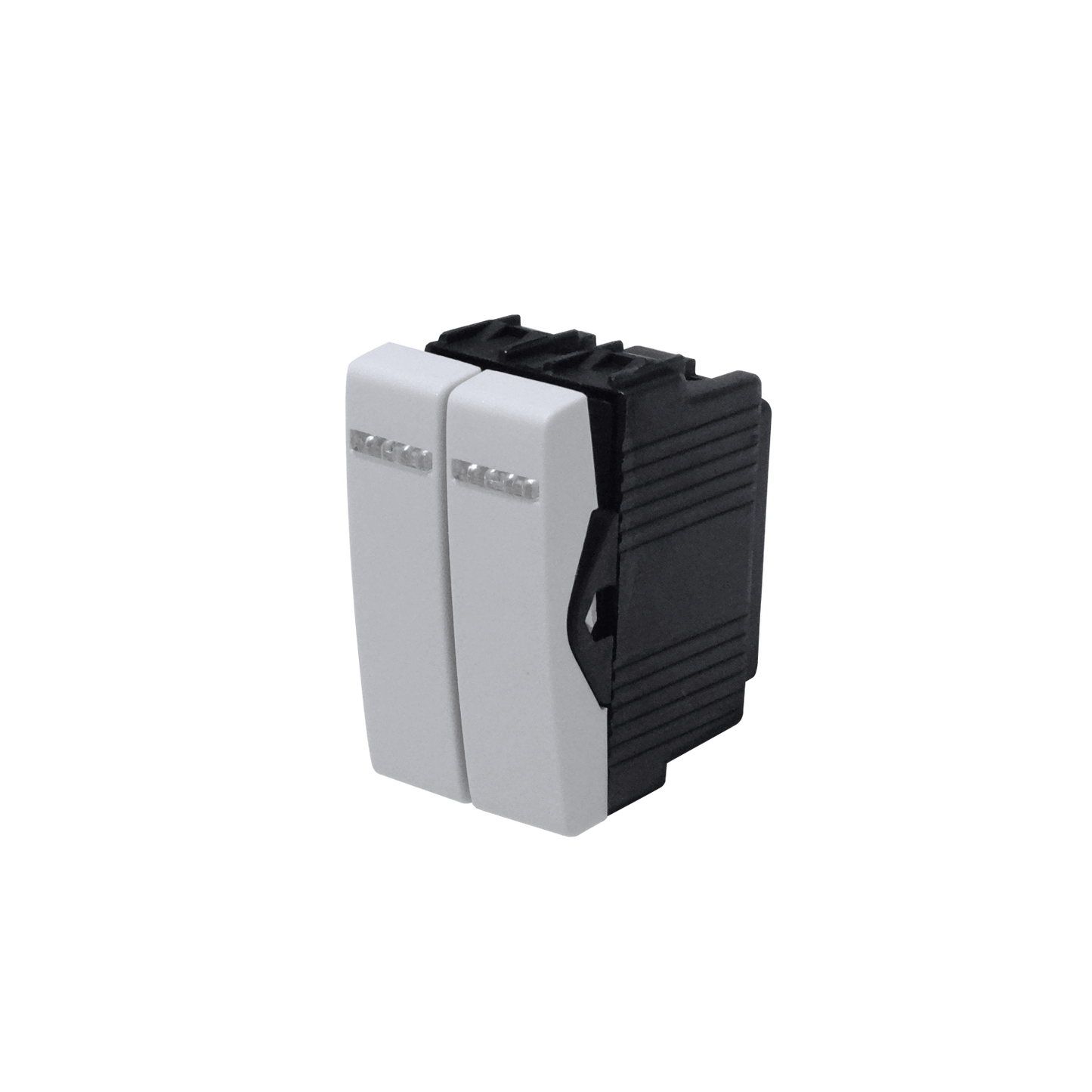 KEP-H KALOP Blanco Doble Unipolar 9/12 Interruptor 10A 250V necesita/KEP-A KL40100