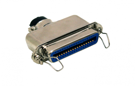 CEN36-H Conector 36-pin Hembra soldable Centronics CEN36 c/Tapa-Metalica