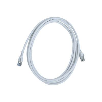 C6AW-30 LINKMADE Cable de Conexión Multihilo Cat6a U/FTP Blanco LSZH de 3 metros con Conector Moldeado