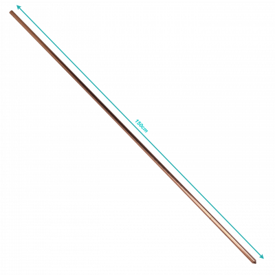 BRA-34 Barra Toma Tierra 3/4-Pulgada Diametro-17mm X 1,5mt