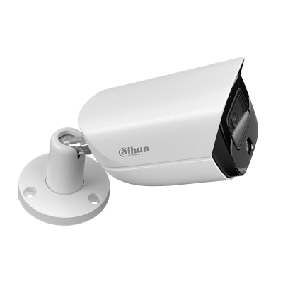 CAMI-BALA4F DAHUA Cámara Bala 4MP Full Color RCA 3,6mm PoE IR30m IP67 Ranura MicroSD SMD