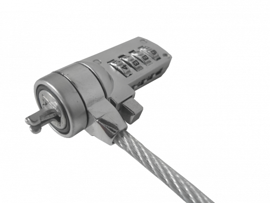 COMPUTERLOCK Candado Seguridad c/Llave 1mt-Cable