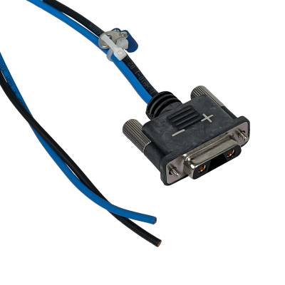 GPON-DC-CABLE Cable DC 2x2,5mm2 para fuentes OLT MPWD Hw Zt 2,4mt 240cm