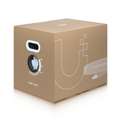 UISP-CABLE-CARRIER UBIQUITI SF/UTP Categoría 5e 305 metros 24AWG Polietileno-Exterior sustituye TC-CARRIER.