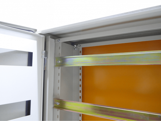 ST-725 TIBOX Chasis Interno Metálico 643x428mm con 4 Rieles DIN de 43cm para Tablero ST5-725 MDST75