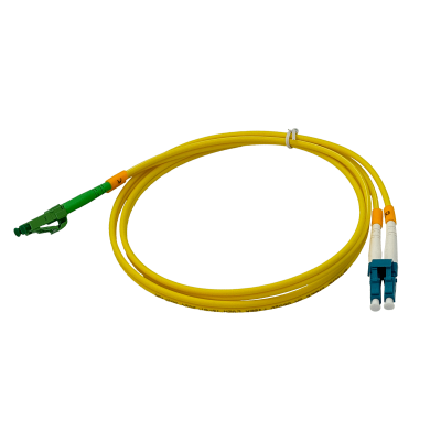 JFSBL1. 1mt SM LC/UPC-LC/APC MonoModo SM Duplex Jumper Cable Fibra 3.0mm 9/125