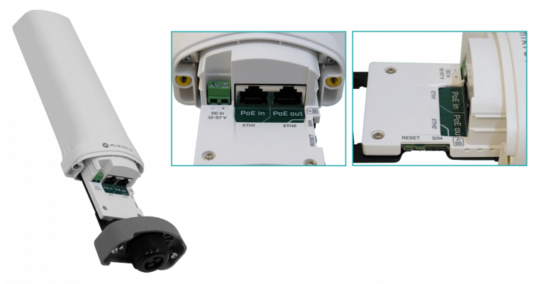 CME-GATEWAY MIKROTIK LTE-Narrow CAT-M IP66 2,4GHz 22dBm 2x2-2dBi 2-100-PoE i/o L4
