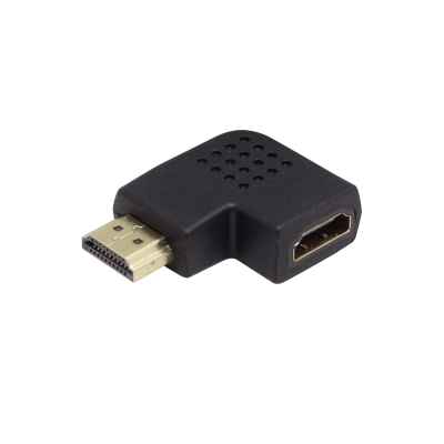 HDMI-LR Codo Horizontal Derecha 90-Grados HDMI v2.0 H-M