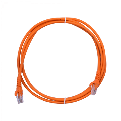 CP6B-20L LINKMADE 2 metros CAT6 Naranja LSZH Cable de Conexión Moldeado Multihilo